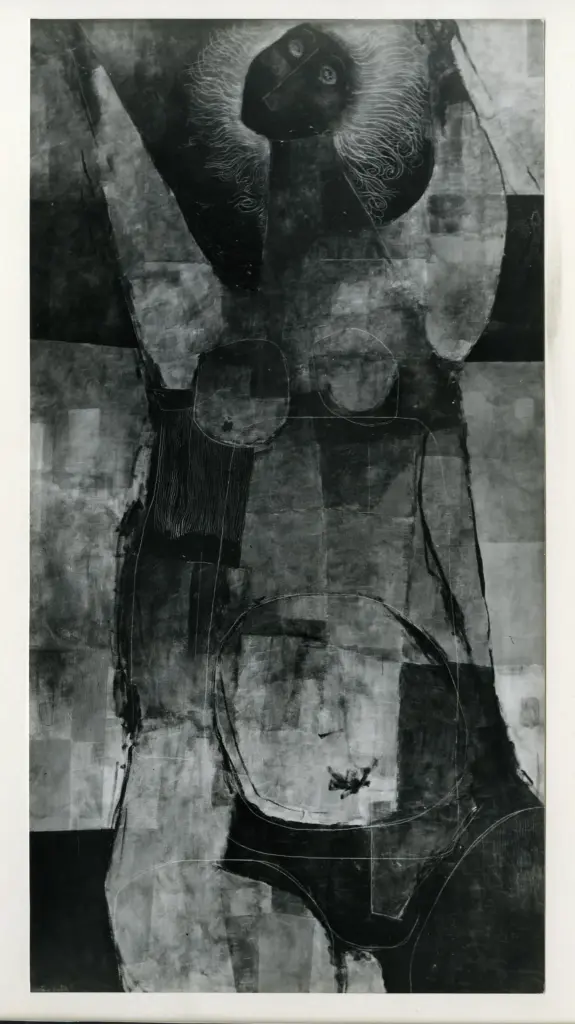 Anonimo , Quintana Castillo, Manuel - sec. XX - La bailarina nocturna , fronte