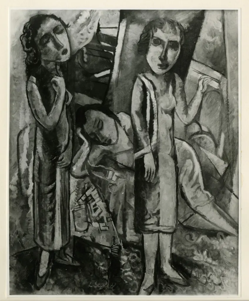 Anonimo , Segall, Lasar - sec. XX - Le erranti , fronte