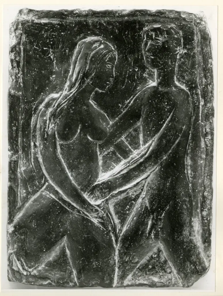 Giacomelli , Segall, Lasar - sec. XX - Due figure , fronte