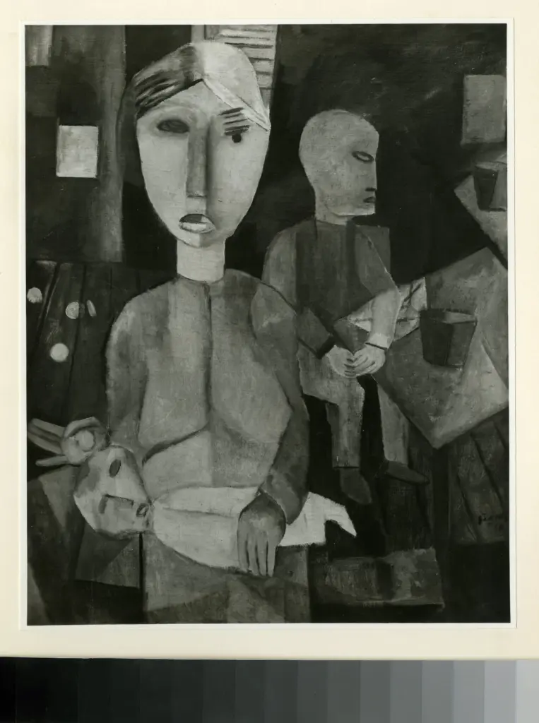 Giacomelli , Segall, Lasar - sec. XX - Interno di poveri , fronte