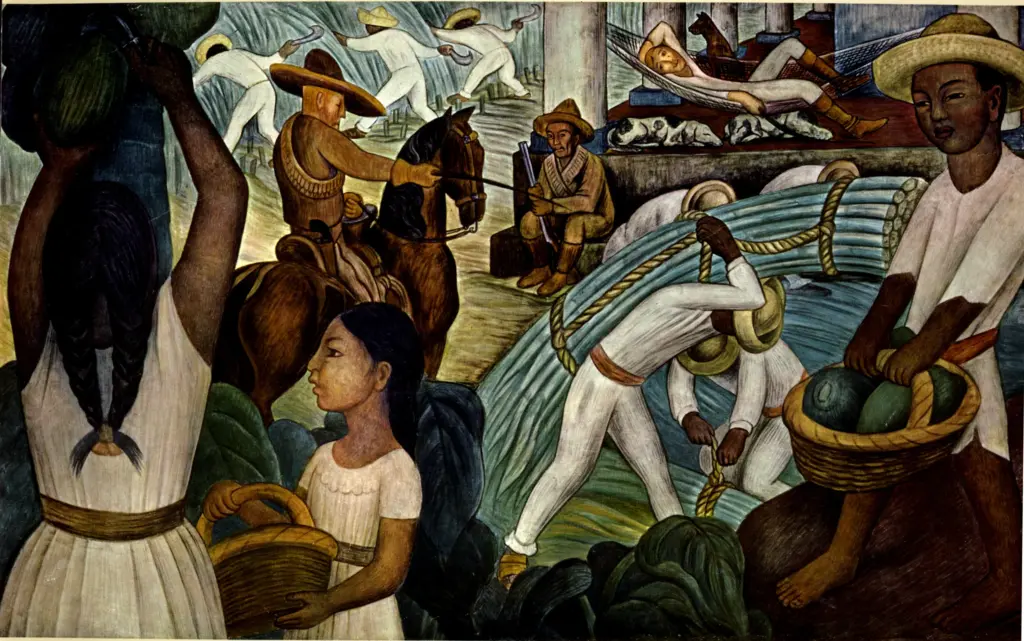 Rivera, Diego , Canna da zucchero