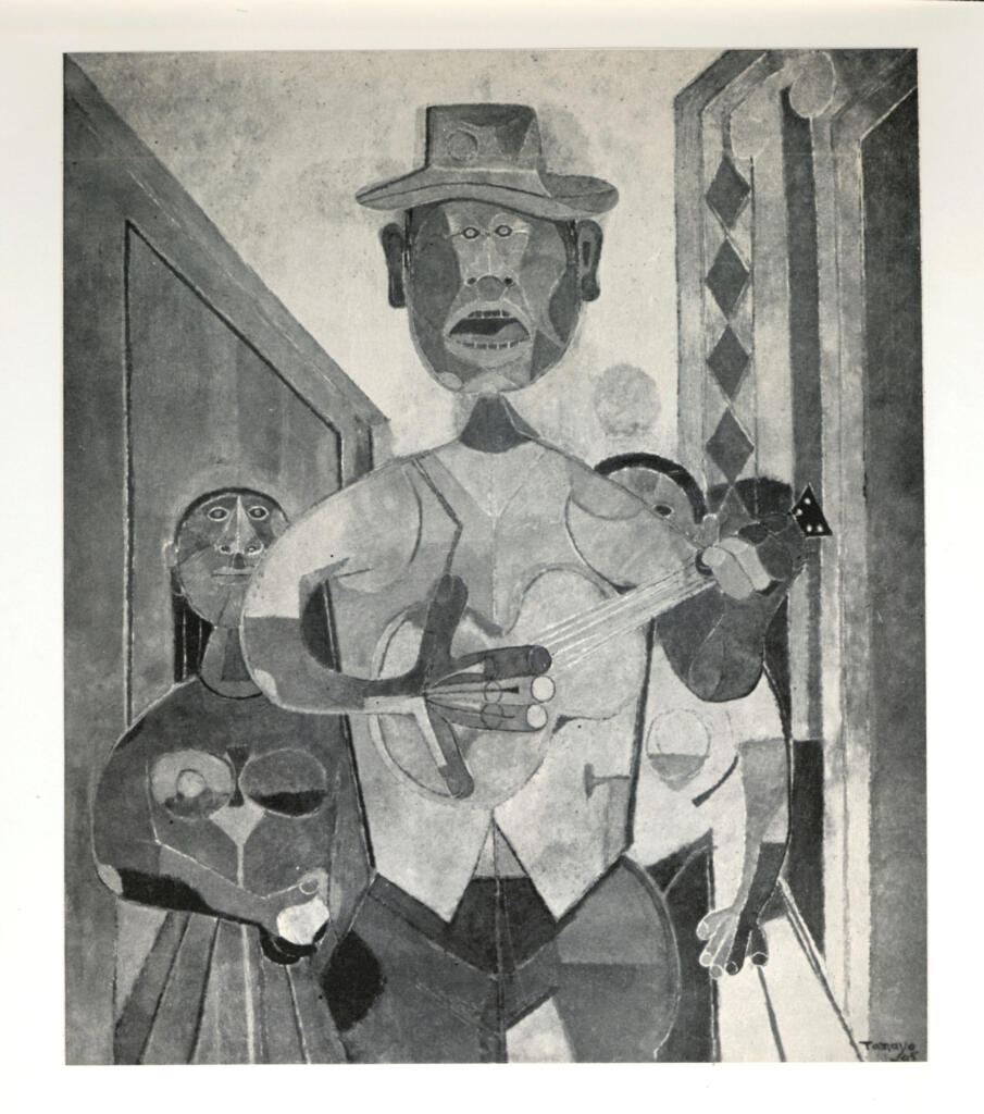 Anonimo , Tamayo, Rufino - sec. XX - Troubadour , fronte