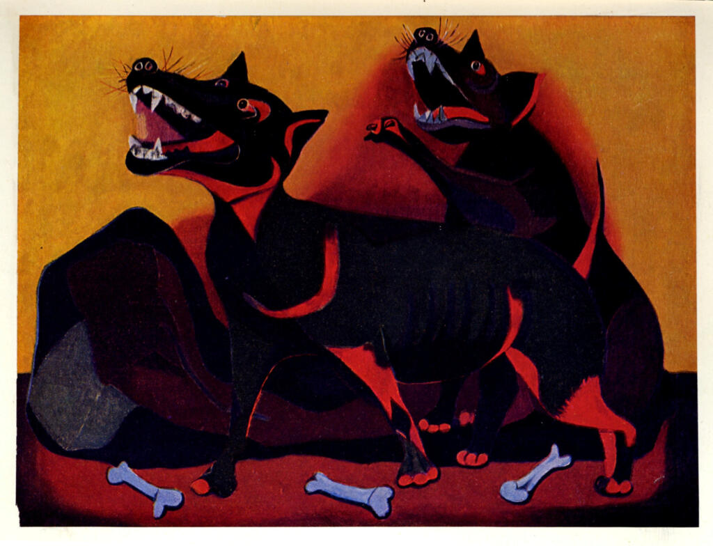 Anonimo , Tamayo, Rufino - sec. XX - Animali , fronte