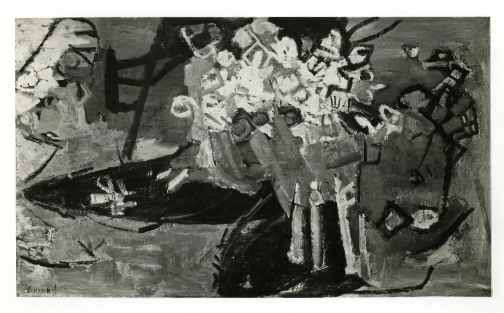 A.F.I. Agenzia Fotografica Industriale , Mairovitch, Zvi - sec. XX - Fioritura di Primavera sopra due Ombre , fronte