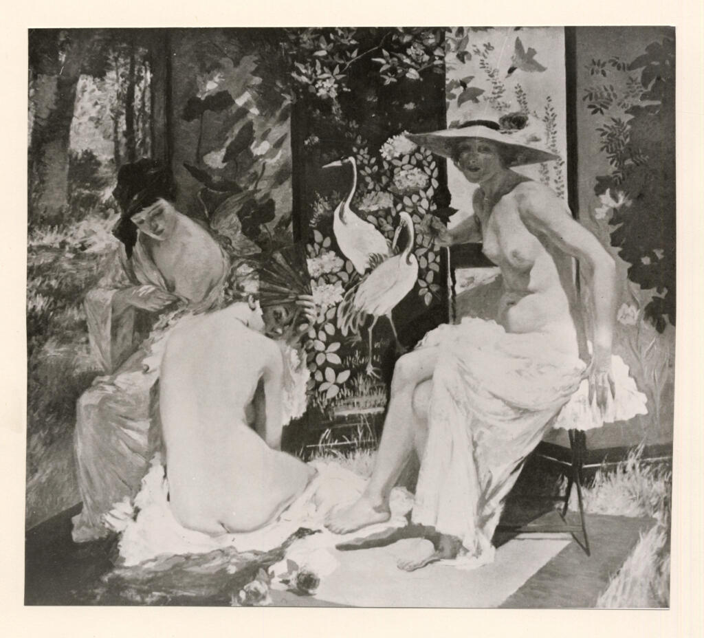 Anonimo , Bunny, Rupert C. W. - sec. XIX/XX - Le Bain de Soleil , fronte
