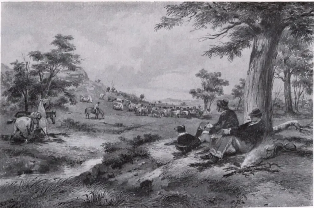 Anonimo , Gill, Samuel Thomas - sec. XIX - Morning , fronte