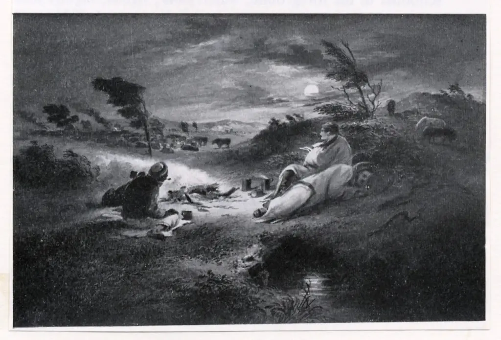 Anonimo , Gill, Samuel Thomas - sec. XIX - Night , fronte