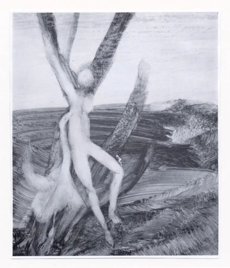 Anonimo , Nolan, Sidney - sec. XX - Leda and the Swan , fronte