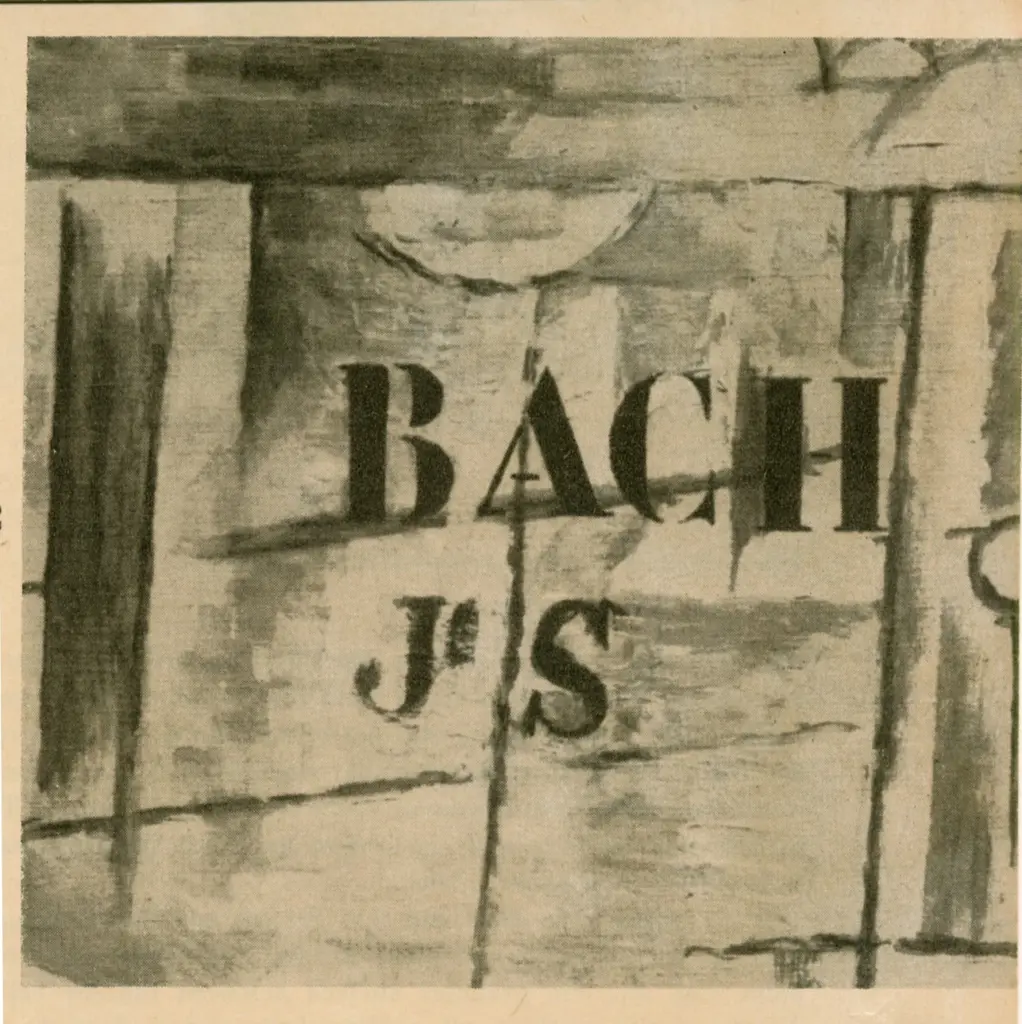 Anonimo , Braque, Georges - sec. XX - Bach , fronte