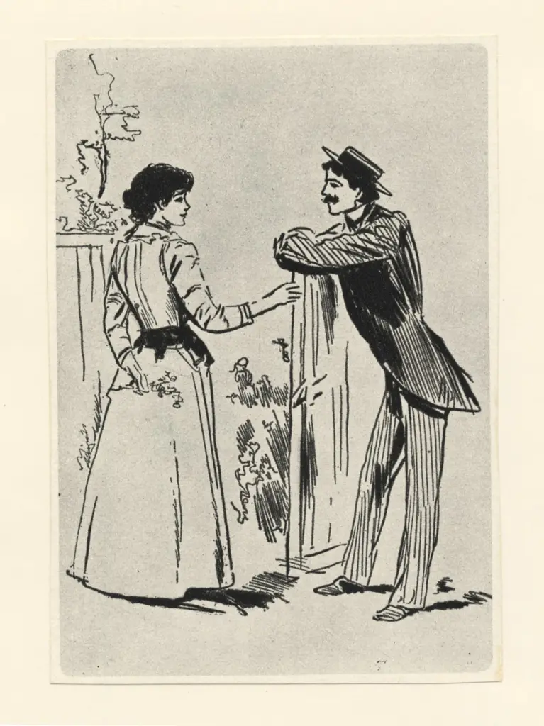 Anonimo , Anonimo francese sec. XIX/XX , fronte