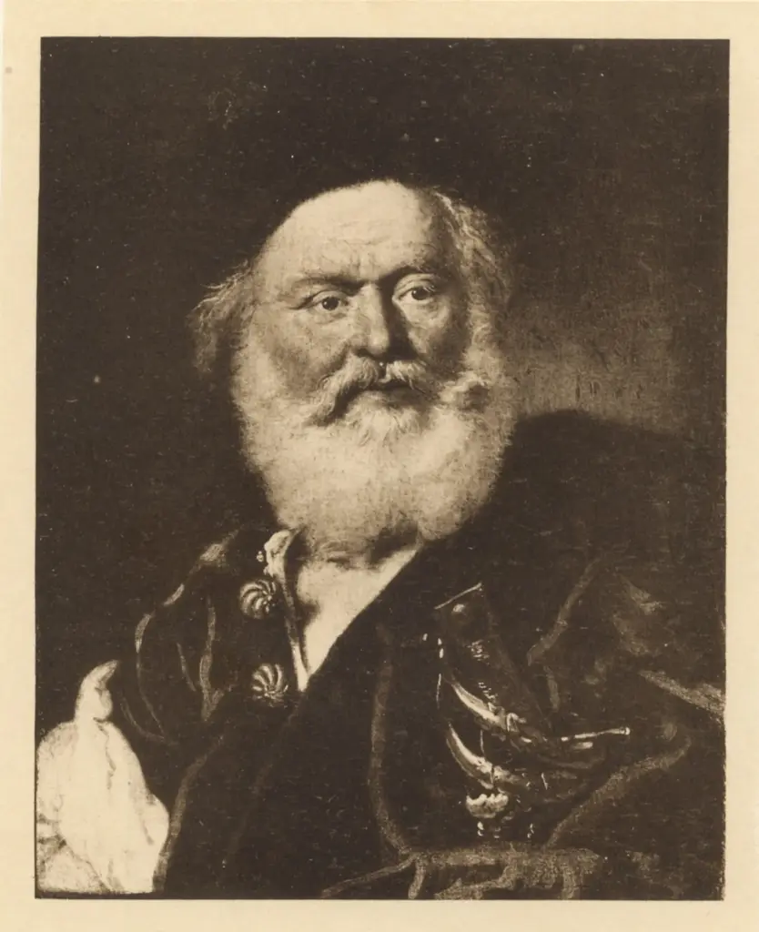 Anonimo russo sec. XIX , Ritratto maschile