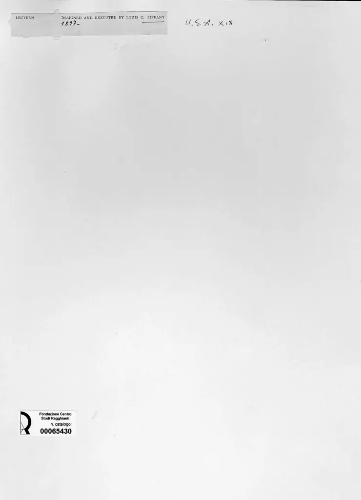 Anonimo , Tiffany, Louis - sec. XIX - Lectern , retro