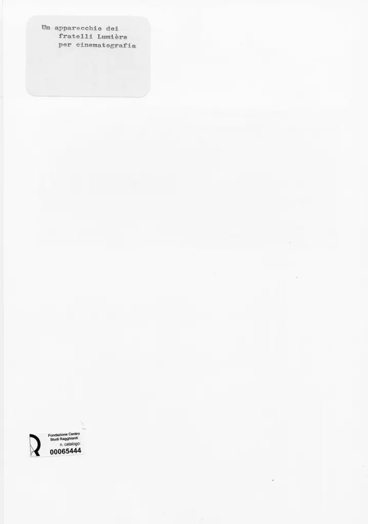 Anonimo , Anonimo francese - sec. XIX - Apparecchio per cinematografia , retro