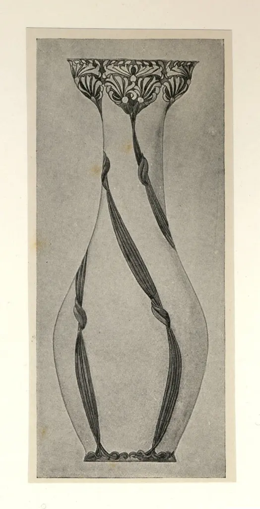 Anonimo , Roberts, Kate - sec. XIX - Design for a lustre vase , fronte