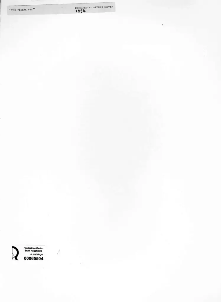 Anonimo , Silver, Arthur - sec. XIX - "The floral sea" , retro