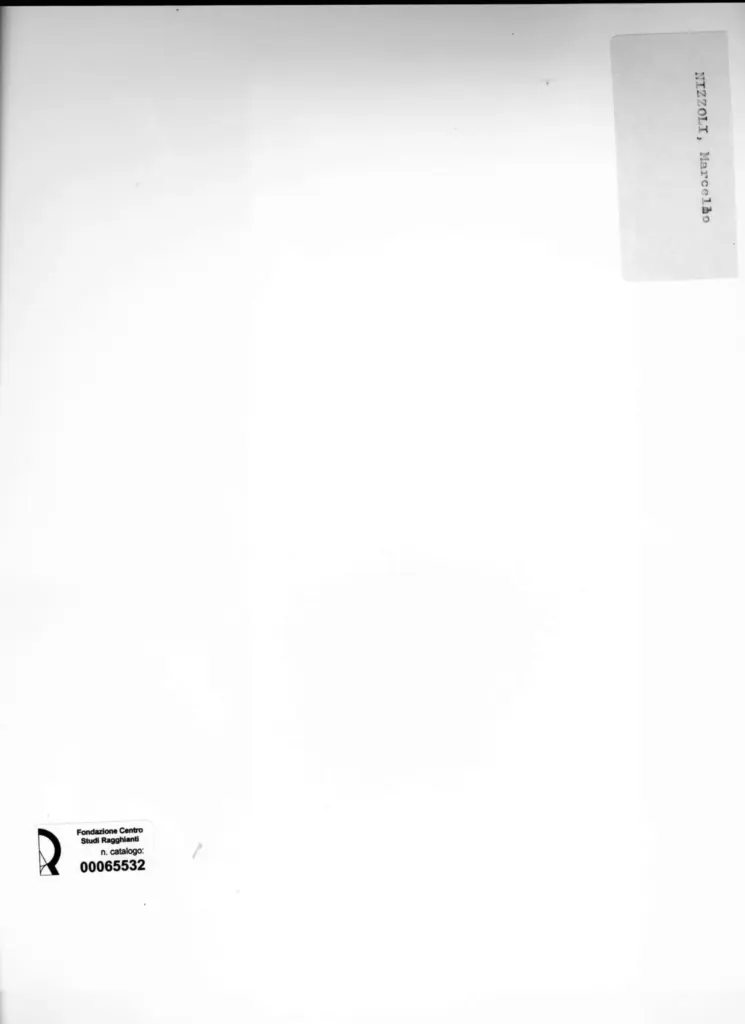 Anonimo , Nizzoli, Marcello - sec. XX - Tagliacarte in melamina nera satinata (disegno per Olivetti) , retro