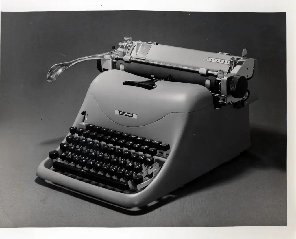 Anonimo , Olivetti - sec. XX - Olivetti Lexikon 80 , fronte
