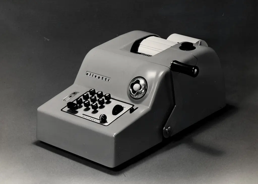 Anonimo , Olivetti - sec. XX - Olivetti Summa 15 , fronte