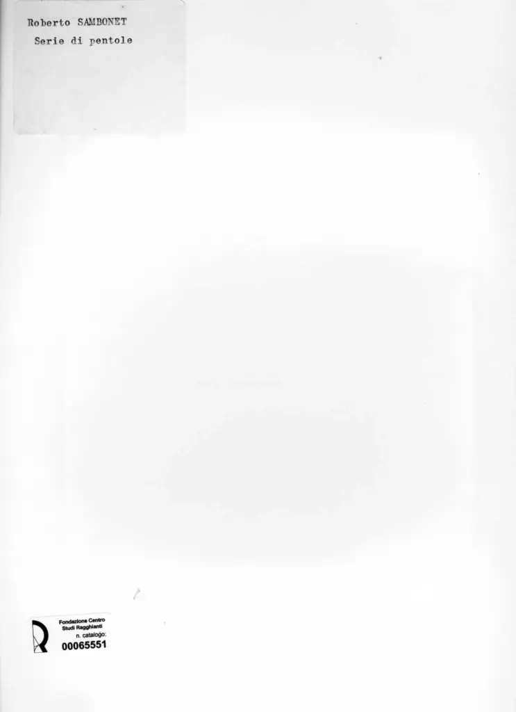 Anonimo , Sambonet, Roberto - sec. XX - Serie di pentole , retro
