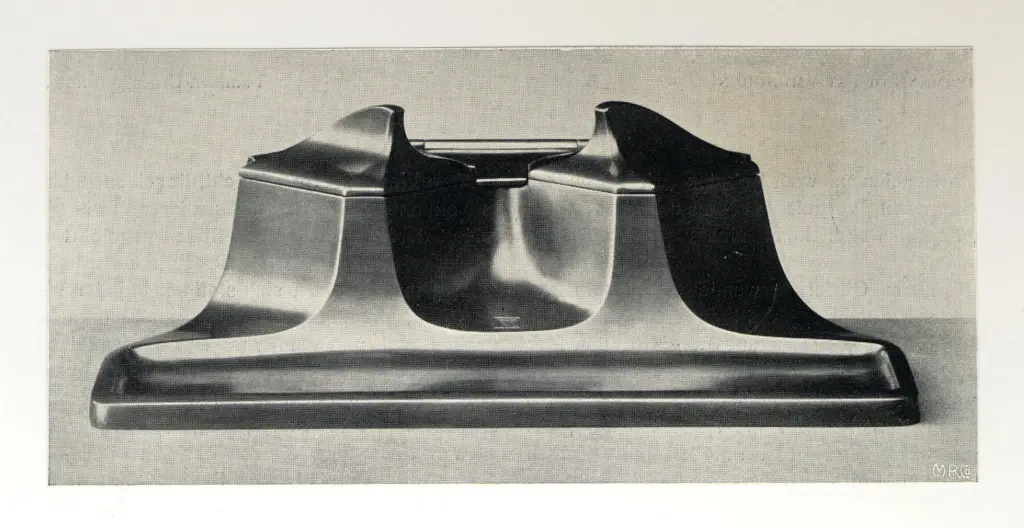 Anonimo , Muller, Albin - sec. XX - Contenitore per inchiostro , fronte