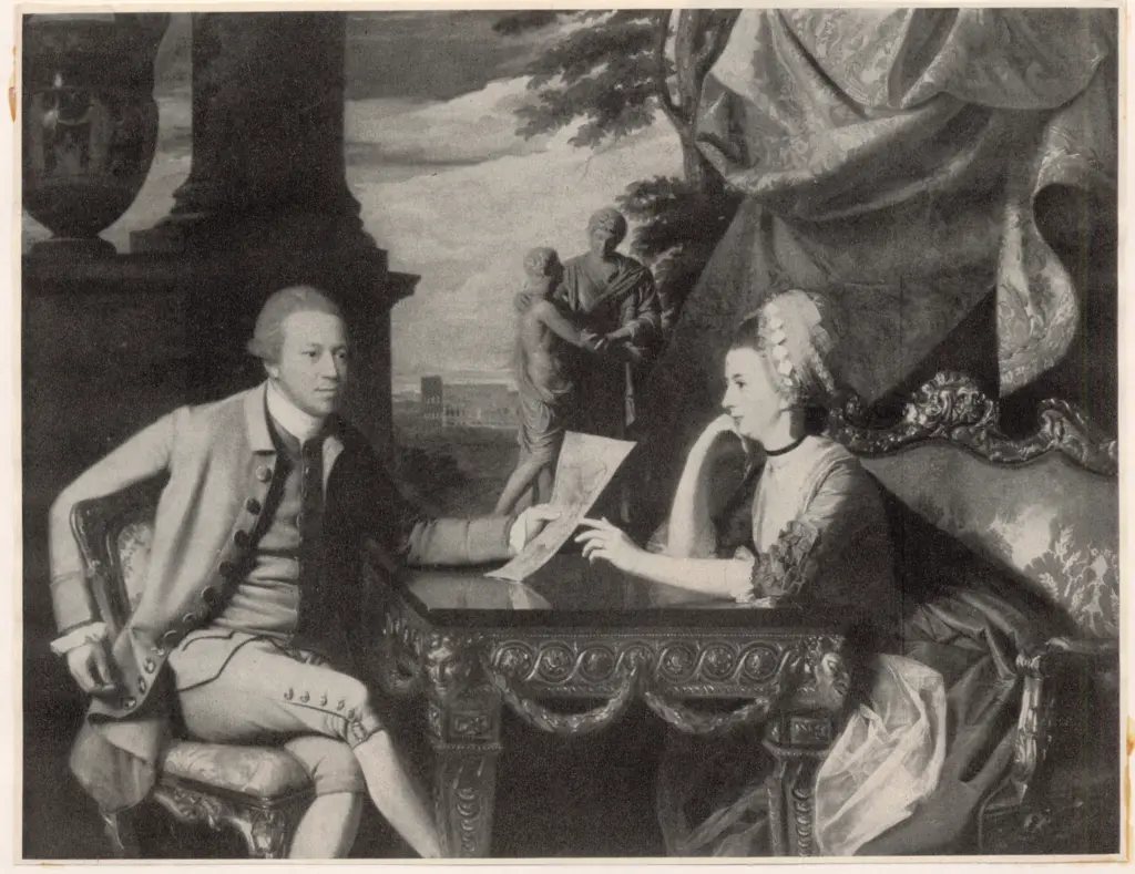 Anonimo , Singleton Copley, John - sec. XVIII , fronte