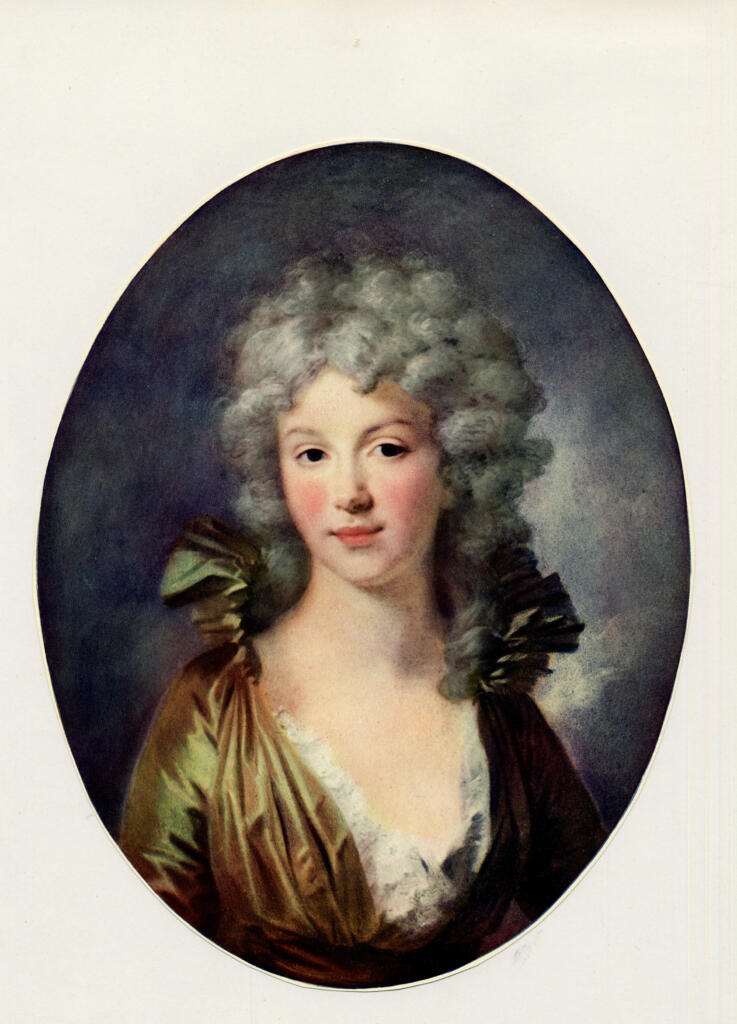 Tischbein, Johann Friederich August , Princess Fredericka Sophie Wilhelmina