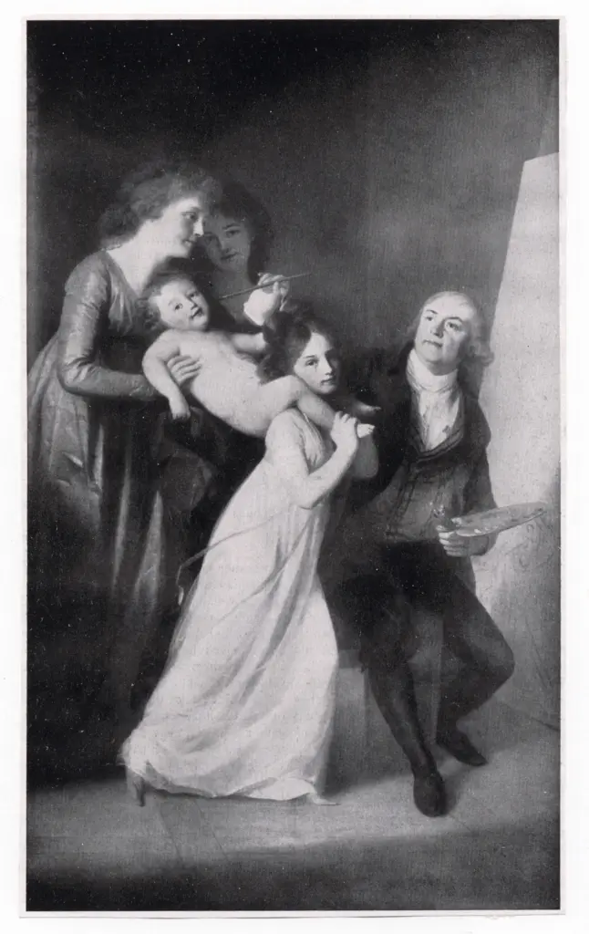 Anonimo , Tischbein, Johann Friederich August - sec. XIX , fronte