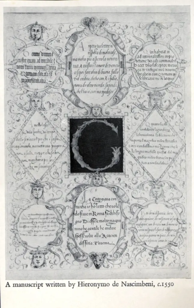 Anonimo , de Nascimbeni, Hieronymo - sec. XVI - Frontespizio , fronte