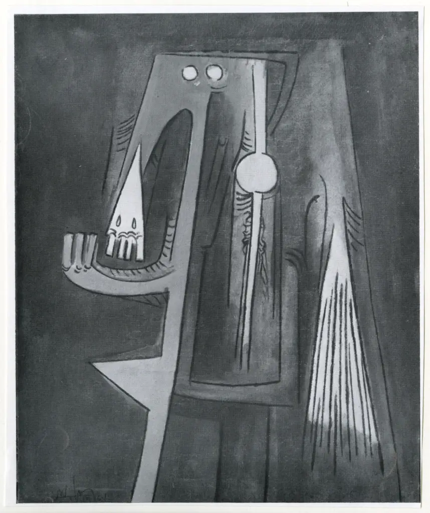 Lam, Wifredo - sec. XX , fronte