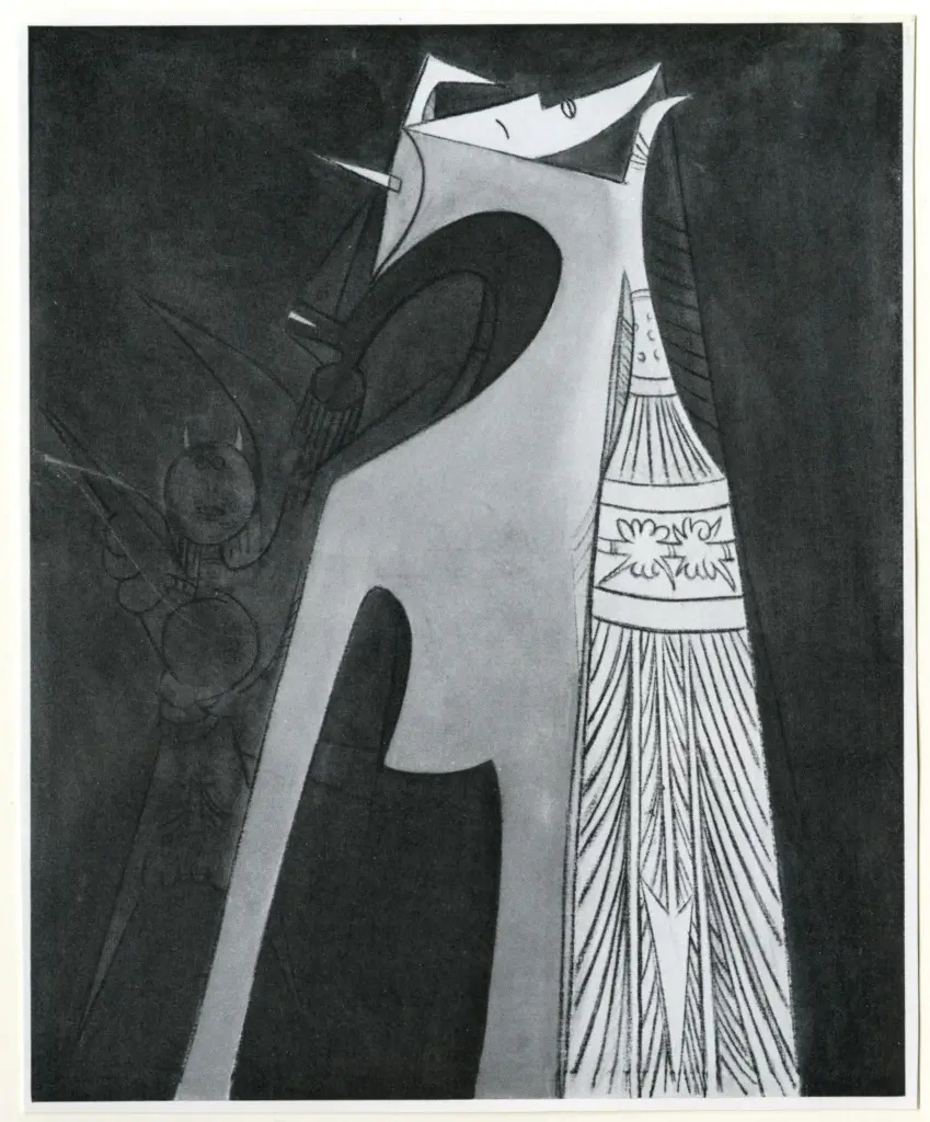 Lam, Wifredo - sec. XX , fronte