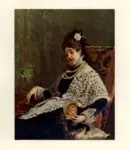 Bianchi, Mos&egrave; , Ritratto della moglie