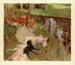 Boldini, Giovanni , Donna con cane