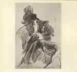Boldini, Giovanni , Signora con levriero