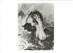 Boldini, Giovanni , Ritratto di donna a mezzo busto, alla toilette