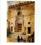 Della Monica, Gennaro , Prospetto e portale del Duomo di Teramo