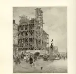 De Nittis, Giuseppe , La piazza delle Piramidi (Parigi)