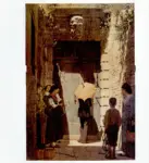 Favretto, Giacomo , Il portalettere (Ingresso di una casa patrizia)