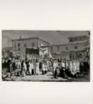 Gatti, Annibale , Processione a Villa Le Rose