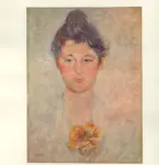 Puccini, Mario , Ritratto di giovane donna