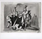  , - morte di guerriero classico (Album Gonnelli)