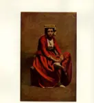 Sernesi, Raffaello , Ciociara in rosso -