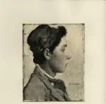 Sernesi, Raffaello , Ritratto di giovane