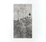 Signorini, Telemaco , Landscape sketch