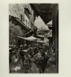 Signorini, Telemaco , Mercato vecchio a Firenze