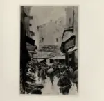 Signorini, Telemaco , Mercato vecchio a Firenze