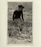 Signorini, Telemaco , Bambino seduto su un muretto