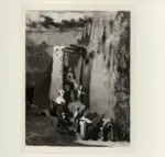 Signorini, Telemaco , Gruppo di persone