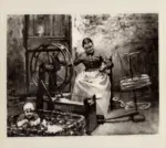 Signorini, Telemaco , Donna a lavoro