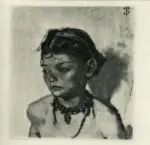 Signorini, Telemaco , Ritratto di bambina