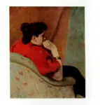 Zandomeneghi, Federico , Ritratto di signora